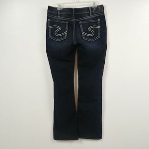 Silver Jeans Women's Skinny Jeans - Dark Blue